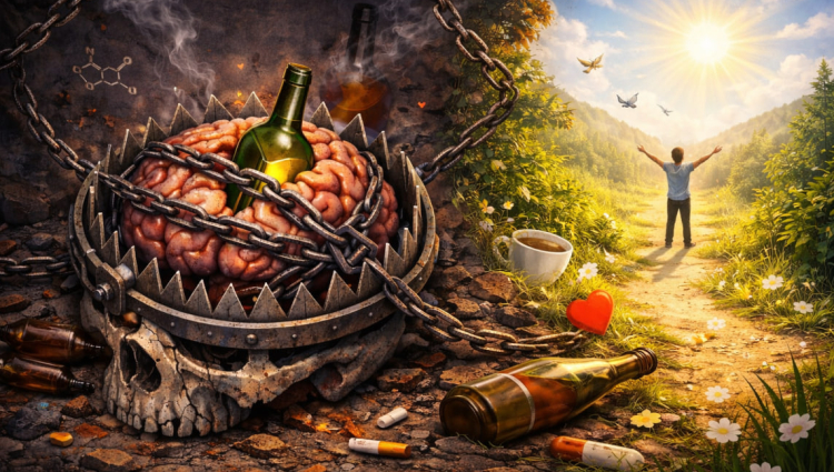 Дофаминовая ловушка: почему мозг «требует» алкоголь и как восстановить систему удовольствия без стимуляторов